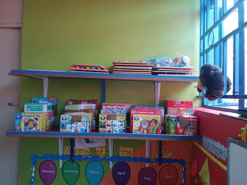 School library with books